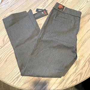 Gray Briggs Comfort Waistband slacks
